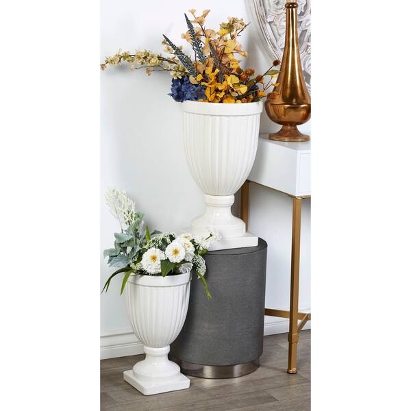 Modern 18 x 14 Inch Gray Accent Table by Studio 350 Overstock 19559613