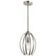 Strick & Bolton Michelozzo 1-light Brushed Nickel Pendant - Bed Bath ...