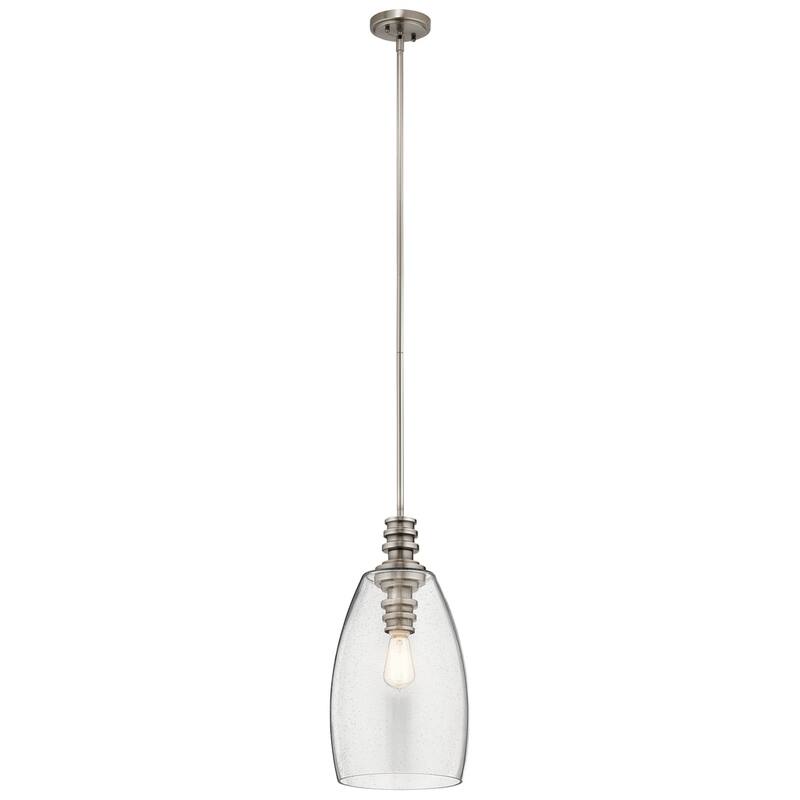 Kichler Lighting Lakum Collection 1-light Pewter Pendant
