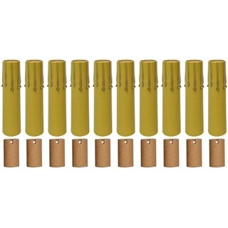 Royal Designs 4" Beige Candle Drip Chandelier Socket Covers (10 Piece) - Chandeliers For Bedrooms by Overstock.com