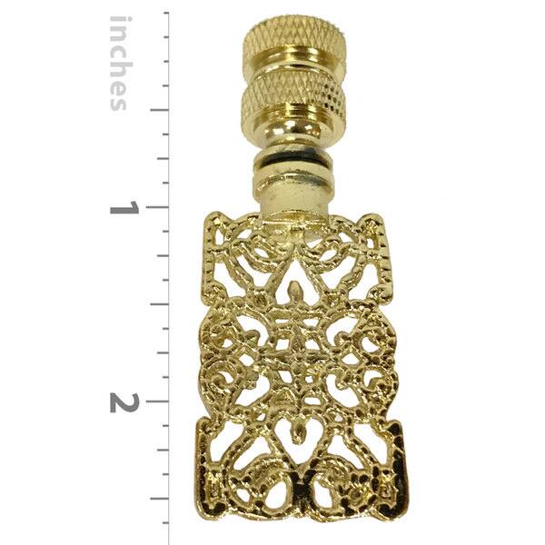 Royal Designs Fan Pull Chain with Rectangle Center Cross Filigree ...