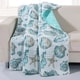 preview thumbnail 1 of 7, Barefoot Bungalow Cruz Coastal Quilted Throw Blanket, 50x60-inch White