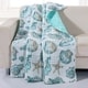 preview thumbnail 2 of 7, Barefoot Bungalow Cruz Coastal Quilted Throw Blanket, 50x60-inch