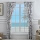preview thumbnail 10 of 10, Barefoot Bungalow Cruz Coastal Curtain Panel Set (Set of Two Panels) - 84 W x 84 L (inches) - 84 W x 84 L (inches)