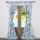 preview thumbnail 5 of 10, Barefoot Bungalow Cruz Coastal Curtain Panel Set (Set of Two Panels) - 84 W x 84 L (inches) - 84 W x 84 L (inches)