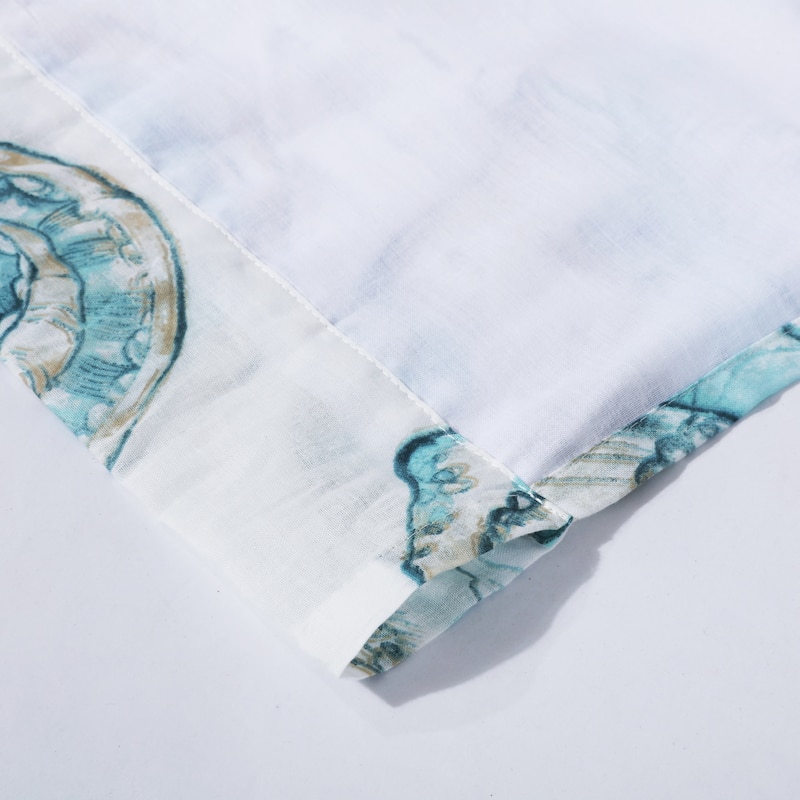 Barefoot Bungalow Cruz Extra Wide Coastal Window Valance