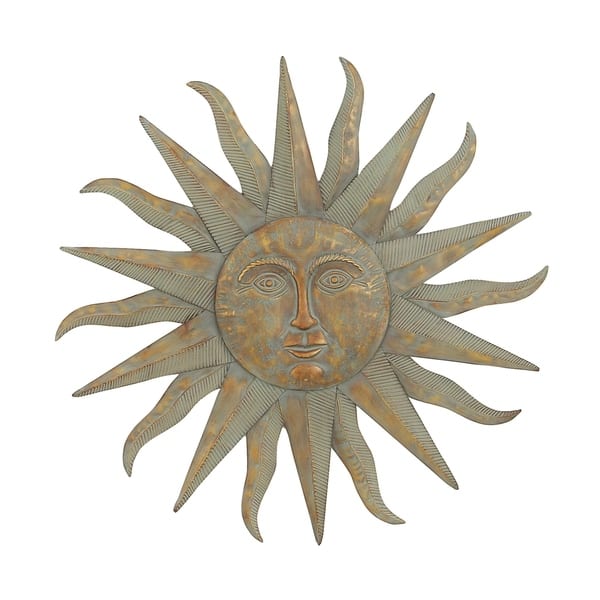 Modern Iron Sun Inspired Wall Decor On Modern Iron Sun Inspired Wall Decor