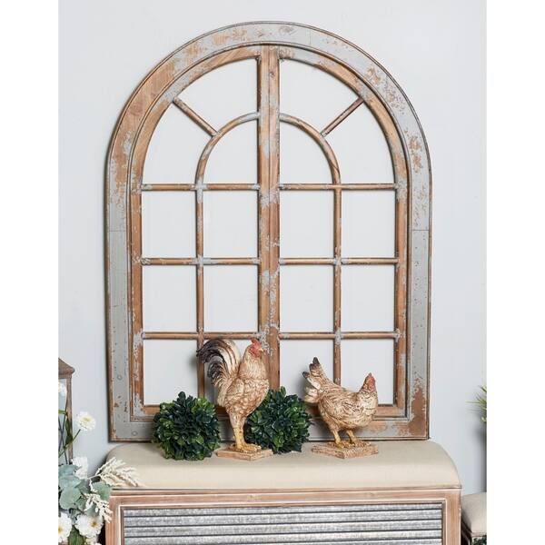 Traditional Arched Wooden Wall Decor On Sale Overstock