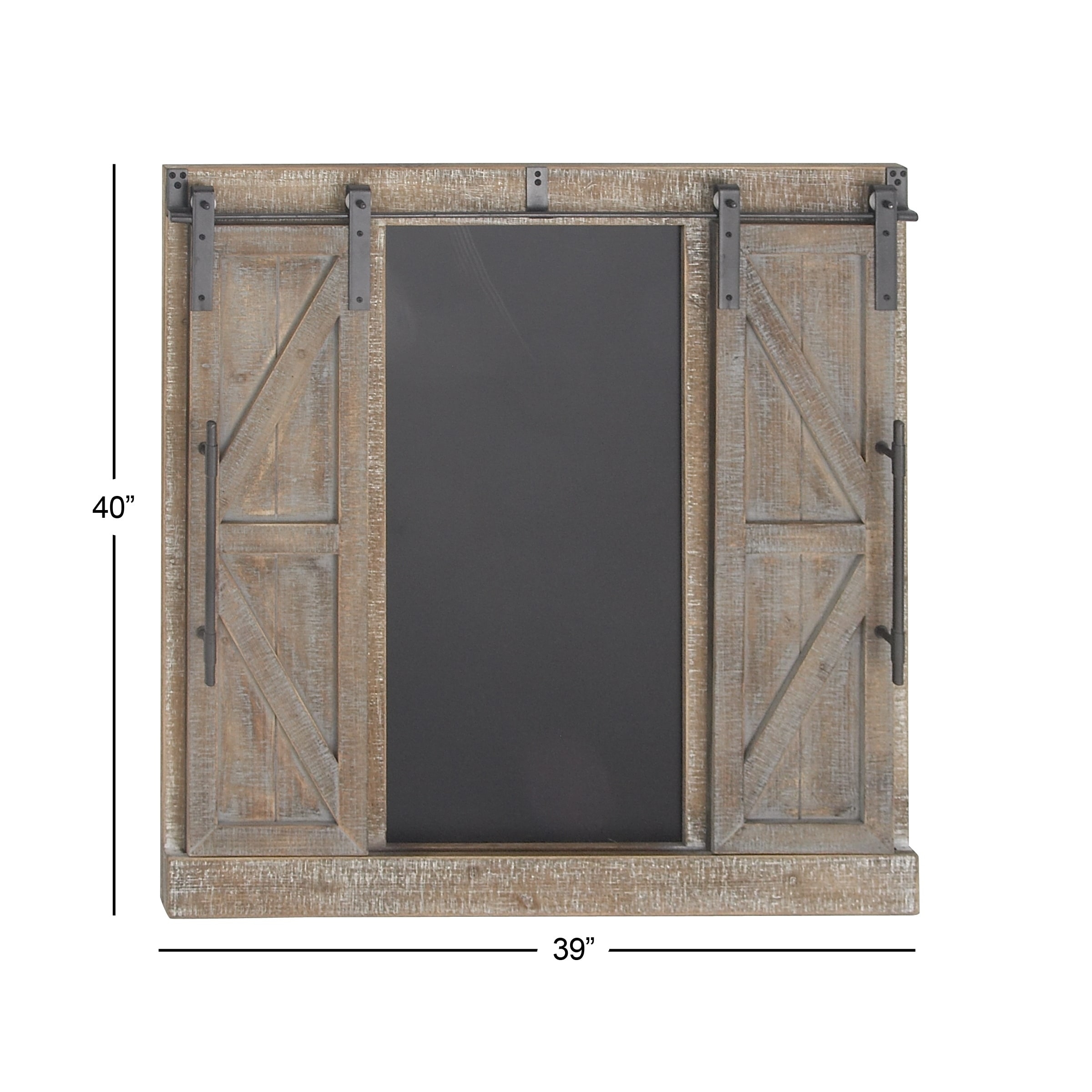 Wood And Iron Whitewashed Barn Door Wall Decor By Studio 350 Wood And Iron Whitewashed Barn Door Wall Decor By Studio 350