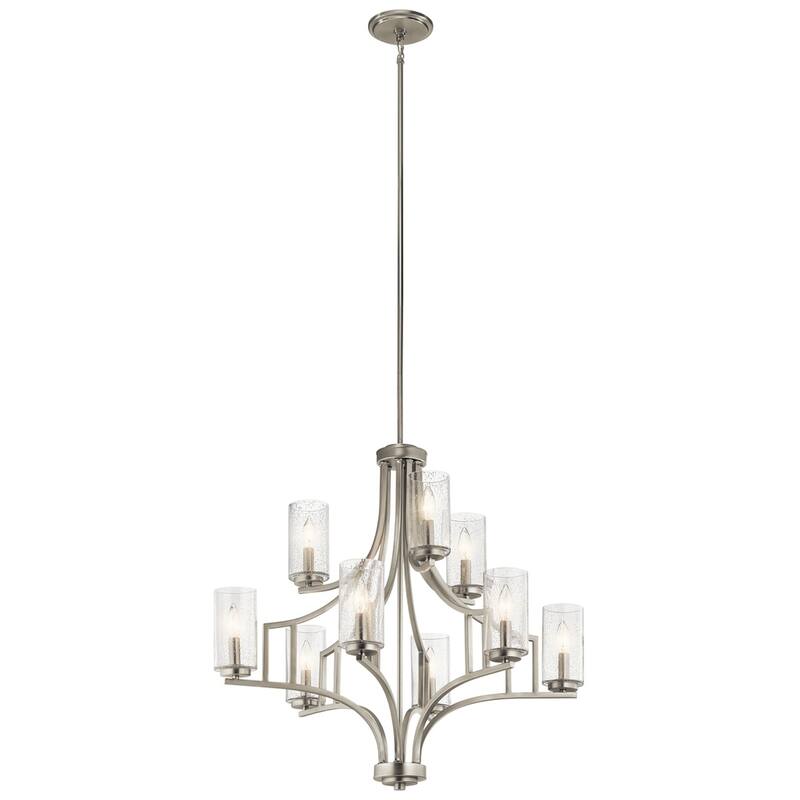Kichler Lighting Vara Collection 9-light Brushed Nickel Chandelier