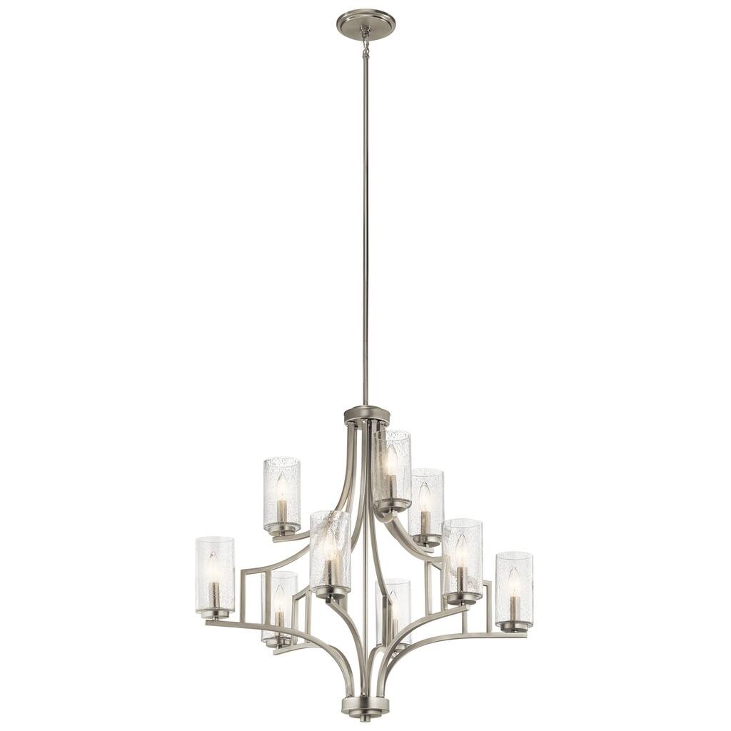 Kichler Lighting Vara Collection 9-light Brushed Nickel Chandelier