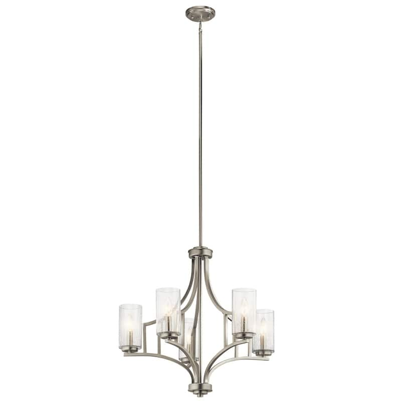 Kichler Lighting Vara Collection 5-light Brushed Nickel Chandelier - Brushed nickel