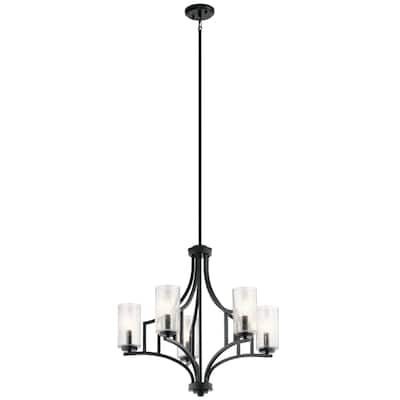 Kichler Lighting Vara Collection 5-light Distressed Black Chandelier