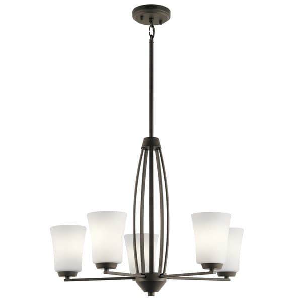 Kichler Lighting Tao Collection 5-light Olde Bronze Chandelier