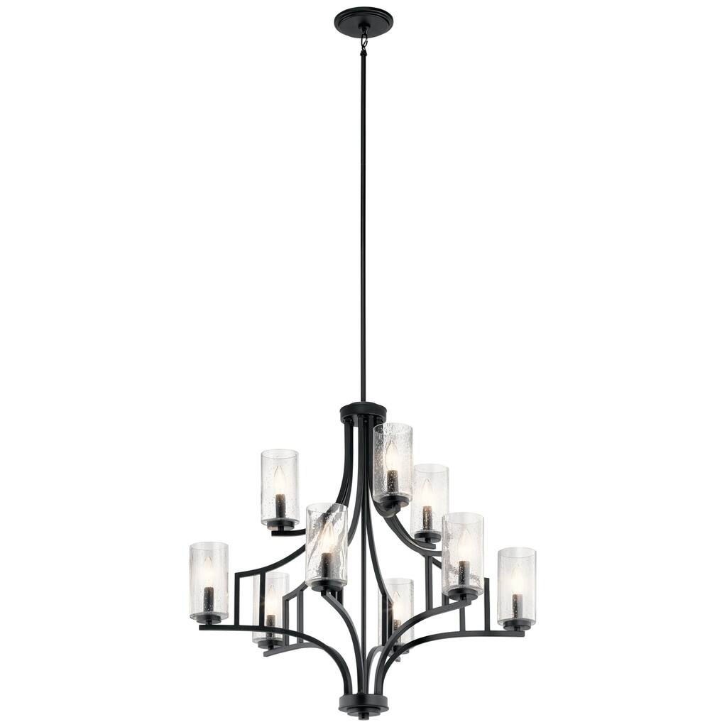Kichler Lighting Vara Collection 9-light Distressed Black Chandelier