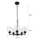 preview thumbnail 4 of 4, Kichler Lighting Winslow 5-light Olde Bronze Chandelier