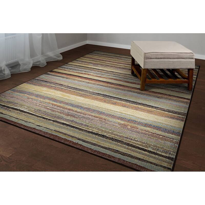 Provencal Stripe Area Rug