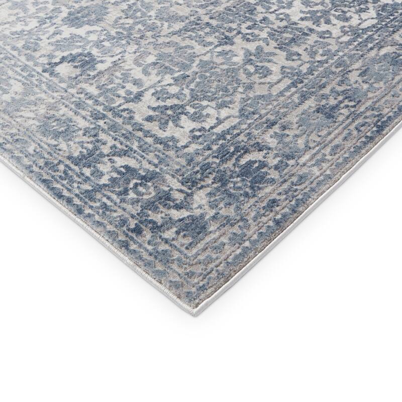 Alexander Home Mason Transitional Vintage Damask Rug