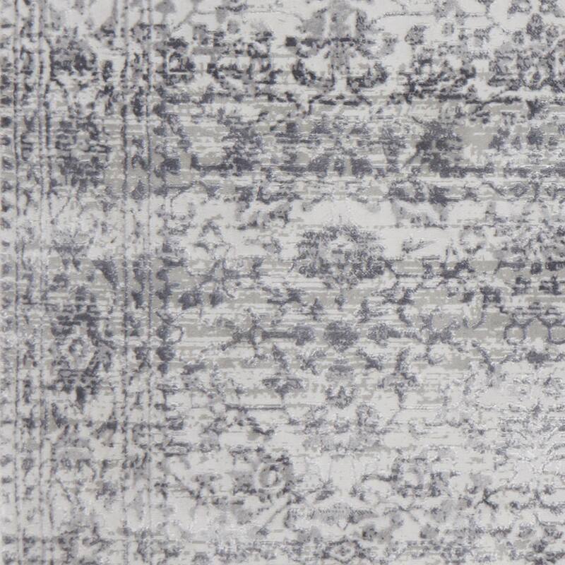 Alexander Home Mason Transitional Vintage Damask Rug