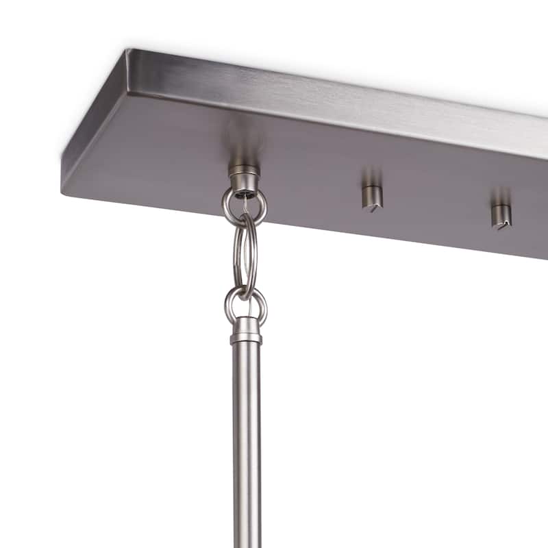 Kichler Lighting Crosby 5-light Brushed Nickel Linear Chandelier