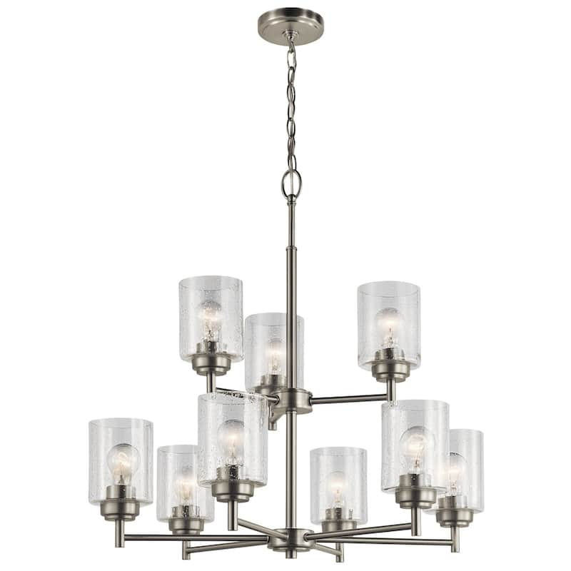 Kichler Lighting Winslow 9-light Brushed Nickel Chandelier