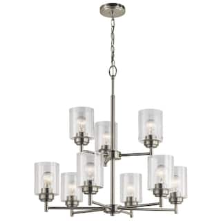 Kichler Lighting Winslow 9-light Brushed Nickel Chandelier