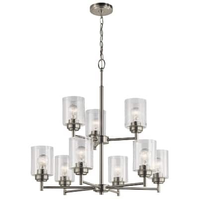 Kichler Lighting Winslow 9-light Brushed Nickel Chandelier