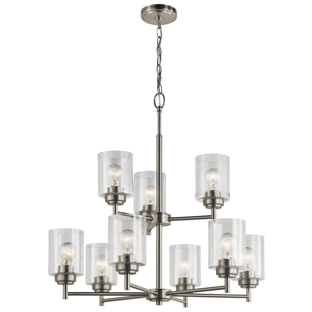 Kichler Lighting Winslow 9-light Brushed Nickel Chandelier