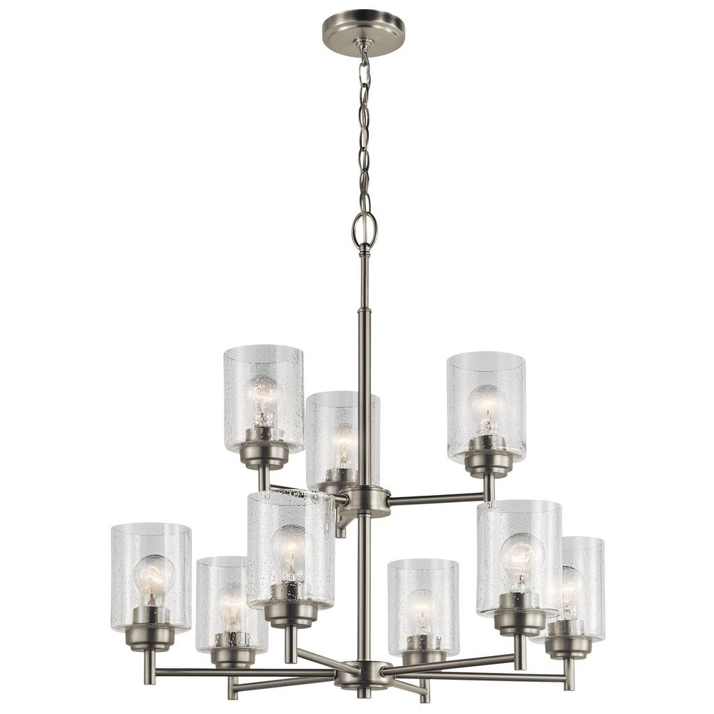 Kichler Lighting Winslow 9-light Brushed Nickel Chandelier