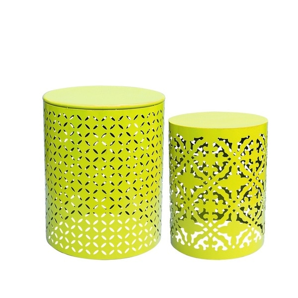 Lime Green 2 Pcs End Table Set On Free Shipping Today Lime Green 2 Pcs End Table Set On Free Shipping Today 19568493