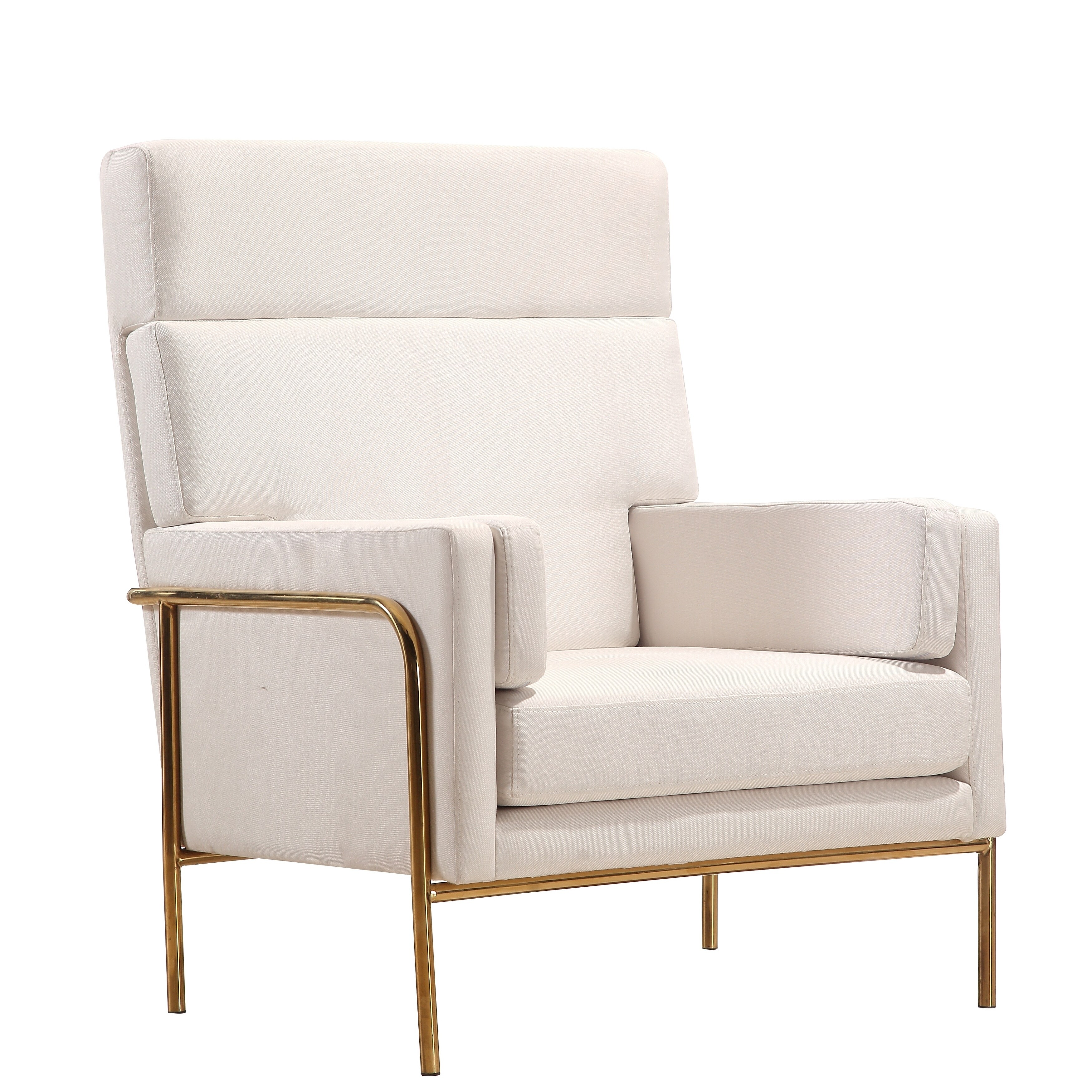 Martha Stewart Decker Accent Armchair In Beige : Martha Stewart London