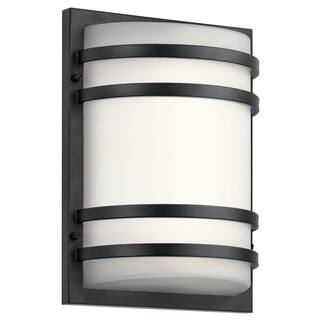 Kichler Lighting 1-light Textured Black Outdoor LED Wall Sconce