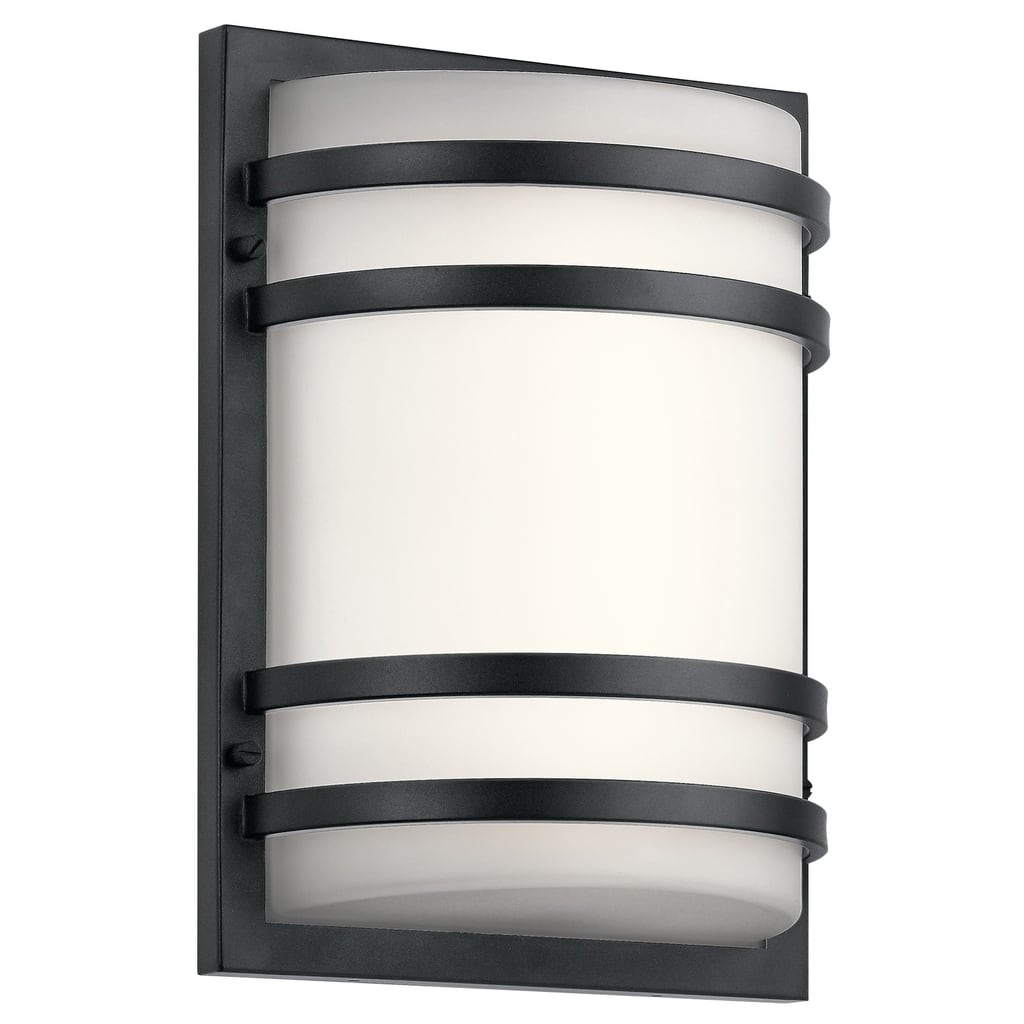 Kichler Lighting 1-light Textured Black Outdoor LED Wall Sconce