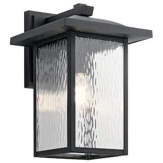 Kichler Lighting Capanna Collection 1-light Textured Black Outdoor Wall Lantern