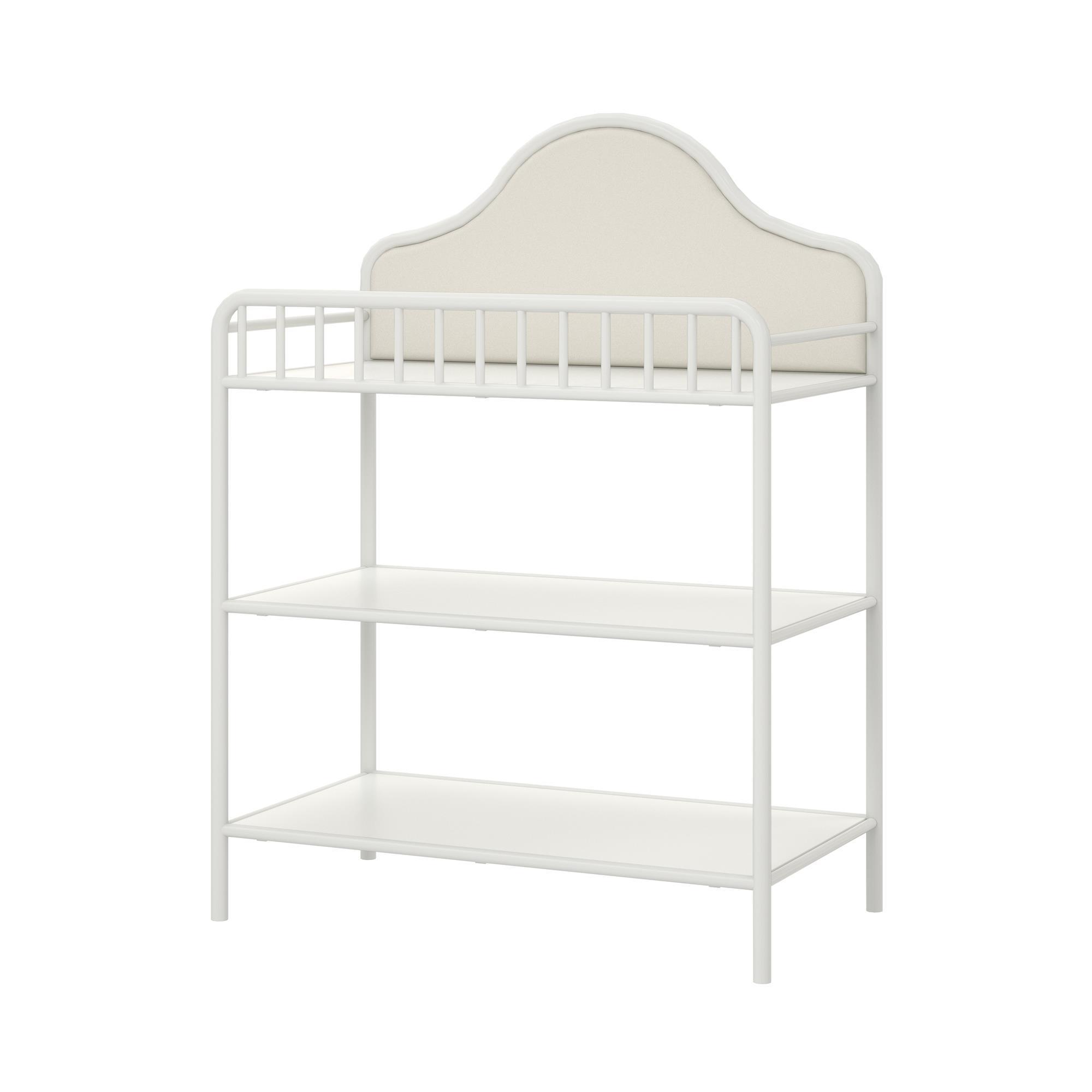 cream changing table