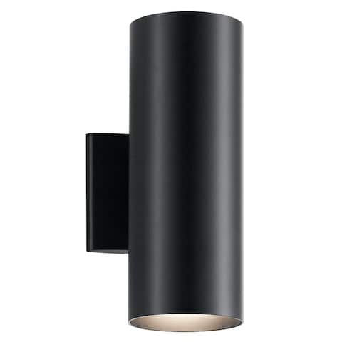 Kichler Lighting 2-light Black Indoor/Outdoor Wall Sconce