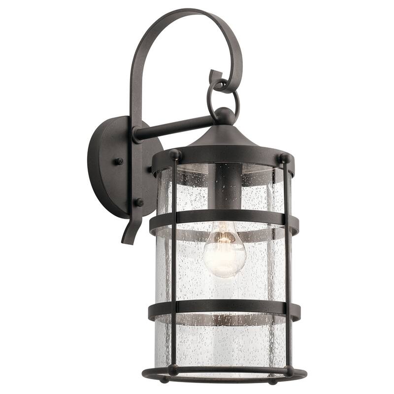 Kichler Lighting Mill Lane Collection 1-light Anvil Iron Outdoor Wall Lantern