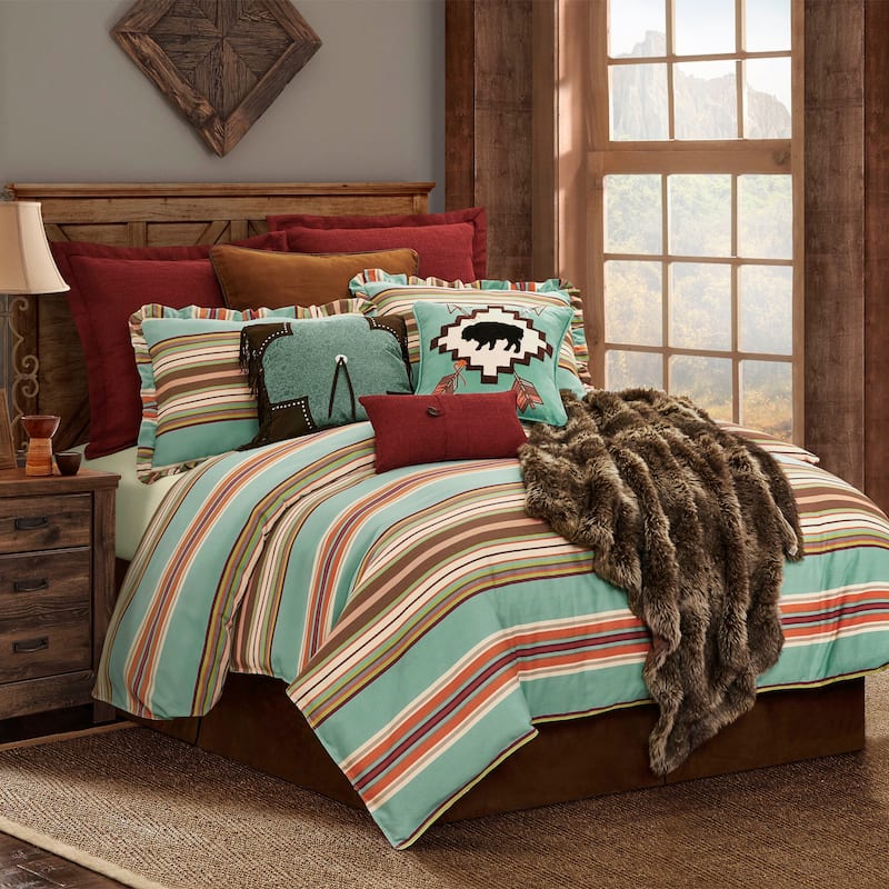 Paseo Road by Hiend Accents Serape Comforter Set, Full, 3PC