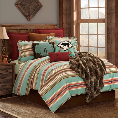Paseo Road by Hiend Accents Serape Comforter Set, Full, 3PC