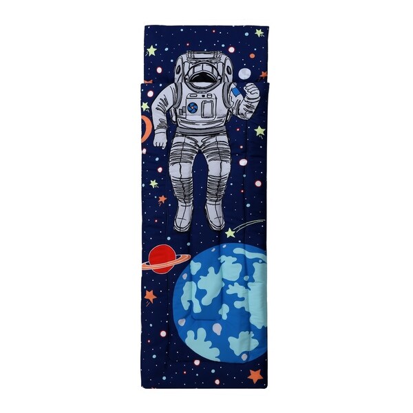 Shop Kids Zone Astronaut Sleeping Bag - Free Shipping Today - Overstock ...