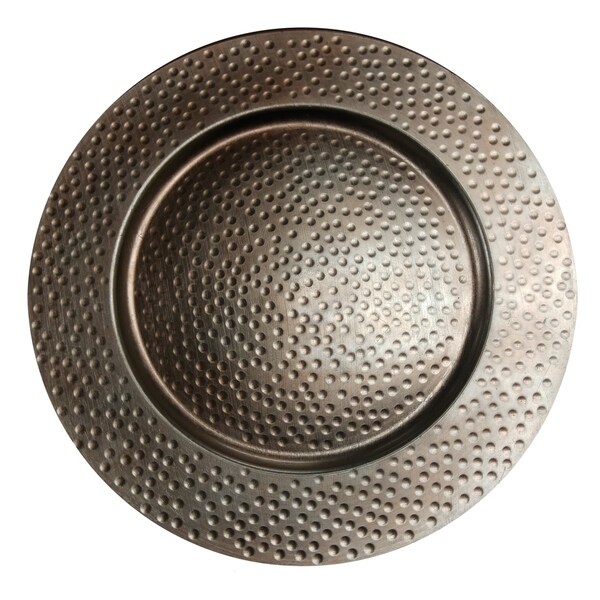 Shop The Urban Port Copper Charger Plate Set Of 8 Free Shipping On