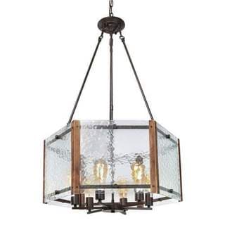LNC 6-Light Rustic Foyer Pendant Lighting Chandeliers