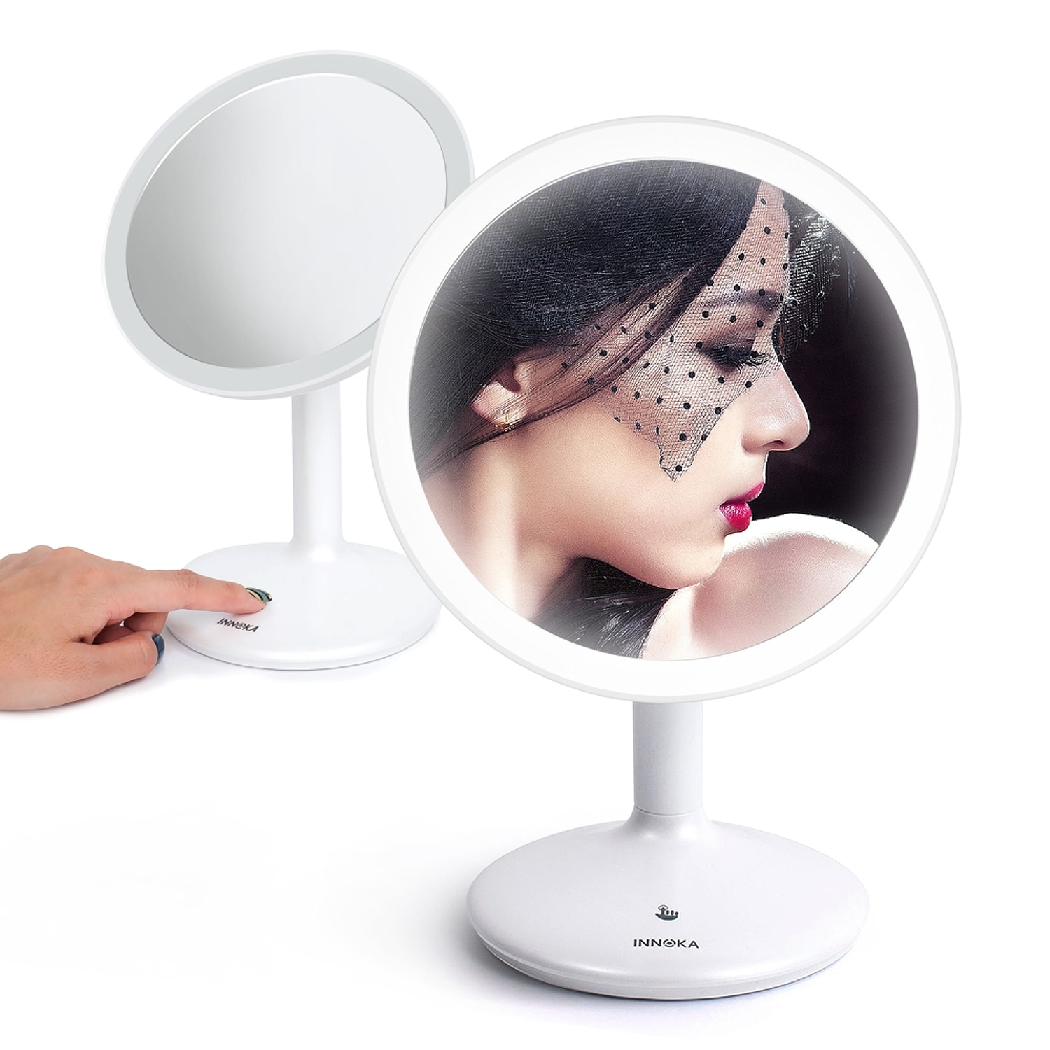 illuminated makeup mirror