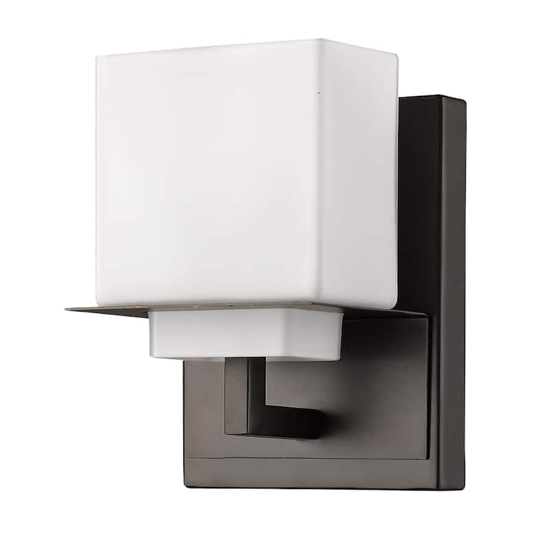 Rampart 1-Light Oil Rubbed Bronze Wall Sconce
