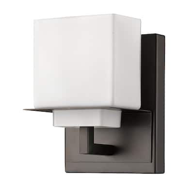 Rampart 1-Light Oil Rubbed Bronze Wall Sconce