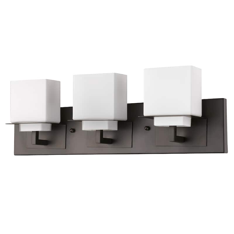 Rampart 3-Light Oil Rubbed Bronze Bath/Vanity Fixture