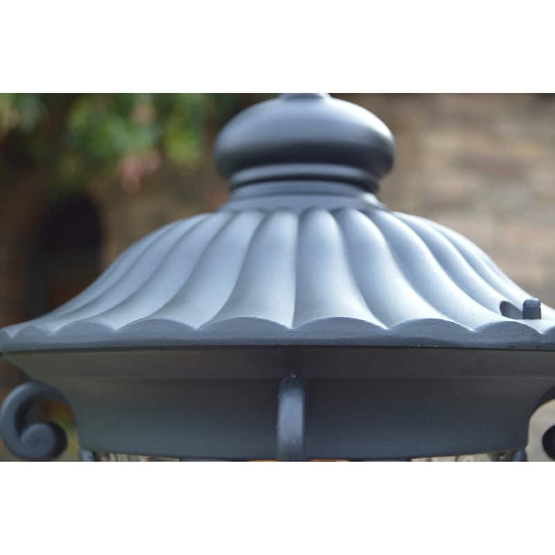 AA Warehousing Hailee 3 Light Exterior light in Matte Black Finish