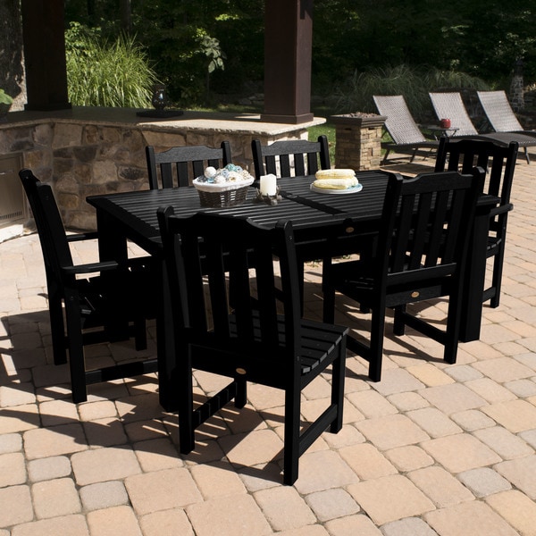 Havenside Home Mandalay 7-piece Rectangular Outdoor Dining Set