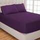 preview thumbnail 19 of 61, Bare Home Deep Pocket Fitted Sheet & Pillowcase Set, Hypoallergenic Queen - Plum