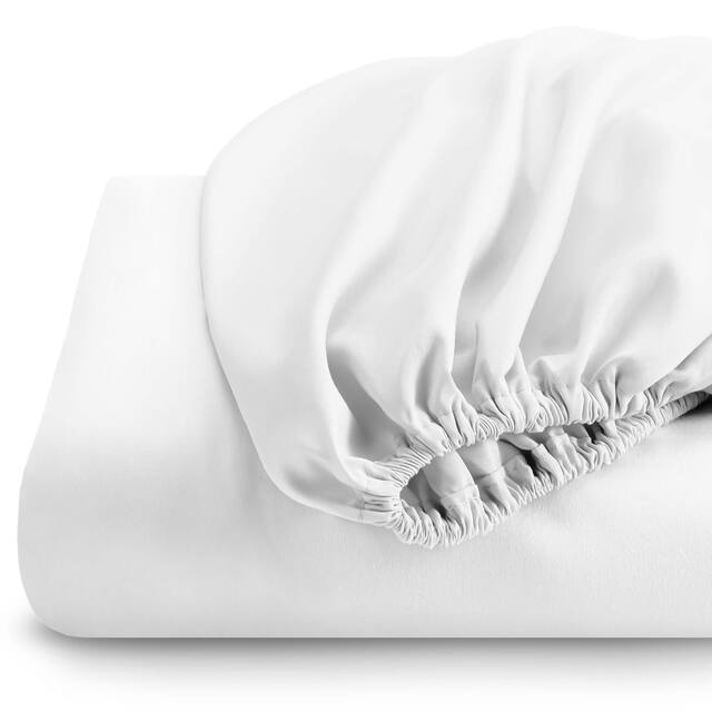 Bare Home Deep Pocket Fitted Sheet & Pillowcase Set, Hypoallergenic